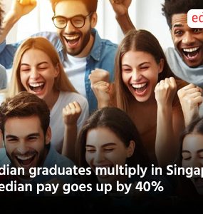 Indian graduates multiply in Singapore, median pay goes up by 40%