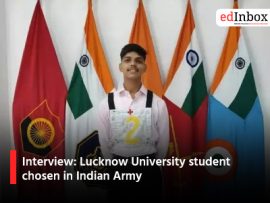 Interview: Lucknow University student chosen in Indian Army