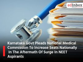 Karnataka Govt Pleads National Medical Commission To Increase Seats Nationally In The Aftermath Of Surge In NEET Aspirants