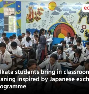 Kolkata students bring in classroom cleaning inspired by Japanese exchange programme