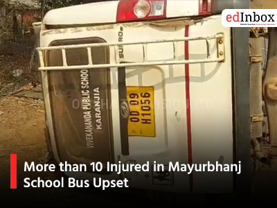 More than 10 Injured in Mayurbhanj School Bus Upset