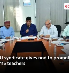 PPU syndicate gives nod to promotion of 115 teachers