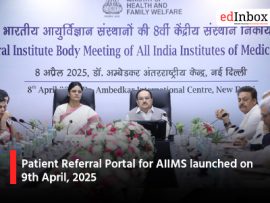 Patient Referral Portal for AIIMS launched on 9th April, 2025