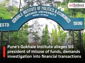 Pune's Gokhale Institute alleges SIS president of misuse of funds, demands investigation into financial transactions