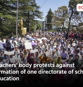 Teachers' body protests against formation of one directorate of school education