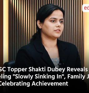 UPSC Topper Shakti Dubey Reveals Feeling "Slowly Sinking In", Family Joins in Celebrating Achievement