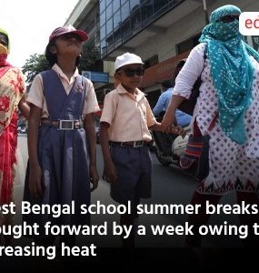 West Bengal school summer breaks 2025 brought forward by a week owing to increasing heat
