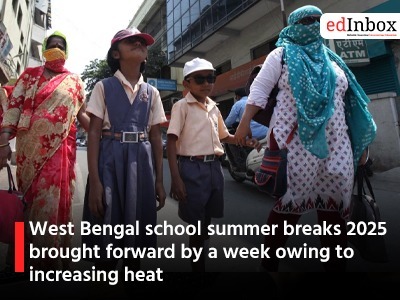 West Bengal school summer breaks 2025 brought forward by a week owing to increasing heat