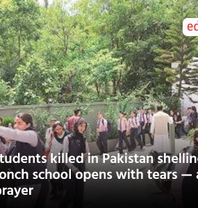 3 students killed in Pakistan shelling, Poonch school opens with tears — and a prayer