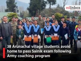 38 Arunachal village students avoid home to pass Sainik exam following Army coaching program