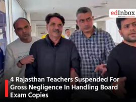 4 Rajasthan Teachers Suspended For Gross Negligence In Handling Board Exam Copies