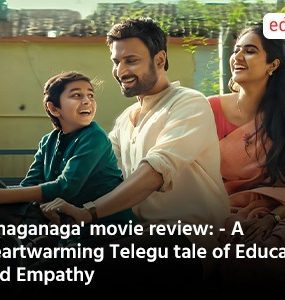 'Anaganaga' movie review: - A Heartwarming Telegu tale of Education and Empathy
