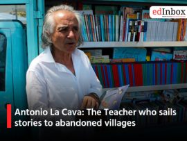 Antonio La Cava: The Teacher who sails stories to abandoned villages