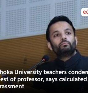 Ashoka University teachers condemn arrest of professor, says calculated harassment