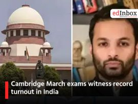 Cambridge March exams witness record turnout in India