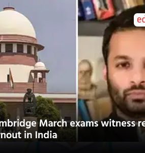 Cambridge March exams witness record turnout in India