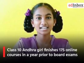 Class 10 Andhra girl finishes 175 online courses in a year prior to board exams