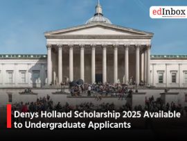 Denys Holland Scholarship 2025 Available to Undergraduate Applicants
