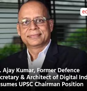 Dr. Ajay Kumar, Former Defence Secretary & Architect of Digital India, Assumes UPSC Chairman Position