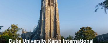 Duke University Karsh International Scholarship 2025-26: Scholarship to Study in the USA on Full Scholarship
