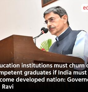 Education institutions must churn out competent graduates if India must become developed nation: Governor RN Ravi