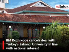 IIM Kozhikode cancels deal with Turkey's Sabancı University in line with national interest