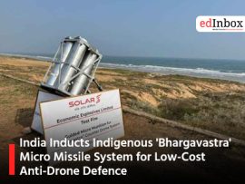 India Inducts Indigenous 'Bhargavastra' Micro Missile System for Low-Cost Anti-Drone Defence