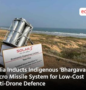 India Inducts Indigenous 'Bhargavastra' Micro Missile System for Low-Cost Anti-Drone Defence