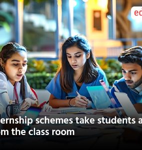 Internship schemes take students away from the class room