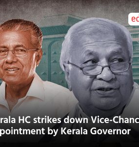 Kerala HC strikes down Vice-Chancellor appointment by Kerala Governor
