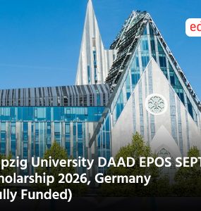 Leipzig University DAAD EPOS SEPT Scholarship 2026, Germany (Fully Funded)
