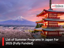 List of Summer Programs in Japan For 2025 (Fully Funded)