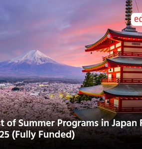 List of Summer Programs in Japan For 2025 (Fully Funded)