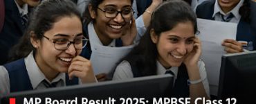 MP Board Result 2025: MPBSE Class 12 results released at mpresults.nic.in, direct link provided below