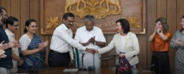 Malayali nurse gets 'royal' welcome for helping international staff in UK