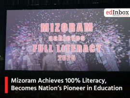 Mizoram Achieves 100% Literacy, Becomes Nation’s Pioneer in Education