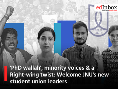 'PhD wallah', minority voices & a Right-wing twist: Welcome JNU's new student union leaders