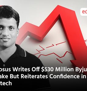 Prosus Writes Off $530 Million Byju's Stake But Reiterates Confidence in Edtech