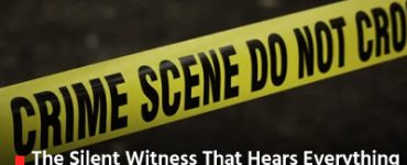 The Silent Witness That Hears Everything: How Earprints Reveal Your Presence at Crime Scene