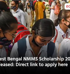 West Bengal NMMS Scholarship 2025 released: Direct link to apply here