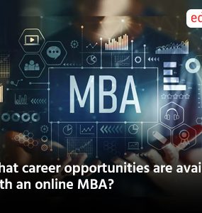 What career opportunities are available with an online MBA?