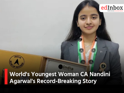 World's Youngest Woman CA Nandini Agarwal's Record-Breaking Story