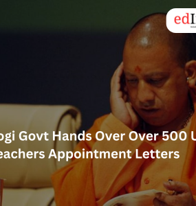 Yogi Govt Hands Over Over 500 UP Teachers Appointment Letters