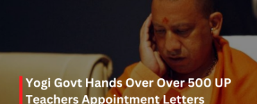 Yogi Govt Hands Over Over 500 UP Teachers Appointment Letters