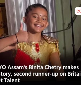 9-YO Assam's Binita Chetry makes history, second runner-up on Britain's Got Talent