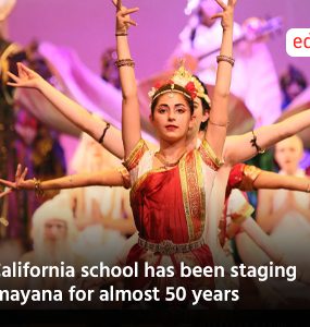 A California school has been staging Ramayana for almost 50 years
