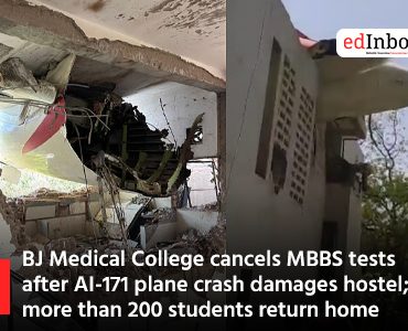 BJ Medical College cancels MBBS tests after AI-171 plane crash damages hostel; more than 200 students return home