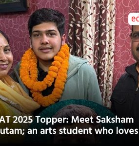CLAT 2025 Topper: Meet Saksham Gautam; an arts student who loves Math