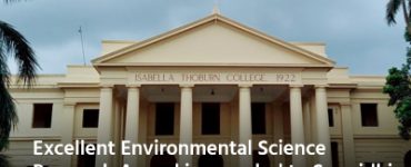 Excellent Environmental Science Research Award is awarded to Samridhi Dwivedi, a research student at Isabella Thoburn College.