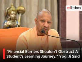 Financial Barriers Shouldn’t Obstruct A Student's Learning Journey,” Yogi Ji Said